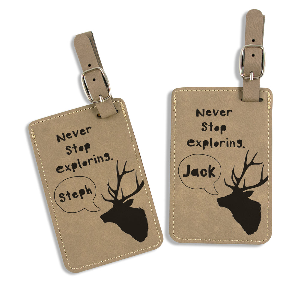 Personalized luggage tag