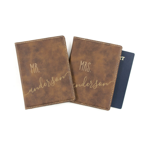 Personalized Passport Cover