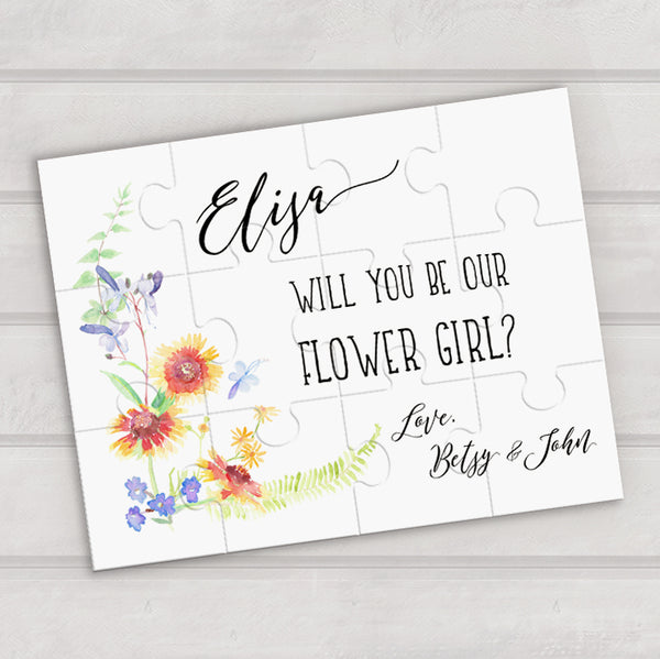 flower girl puzzle