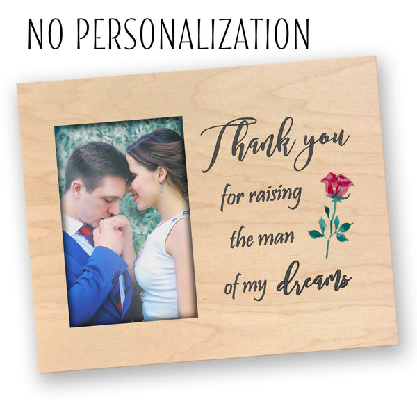 Personalized Wood Picture Frame - A Simple Thank You
