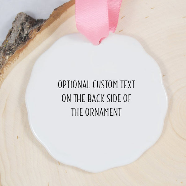 Mr and Mrs Personalized Ornament