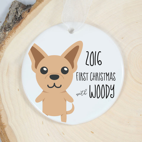 Christmas Chihuahua Ornament