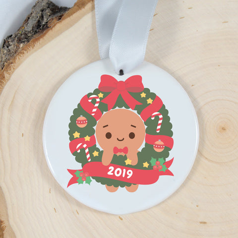 customized gingerbread ornament