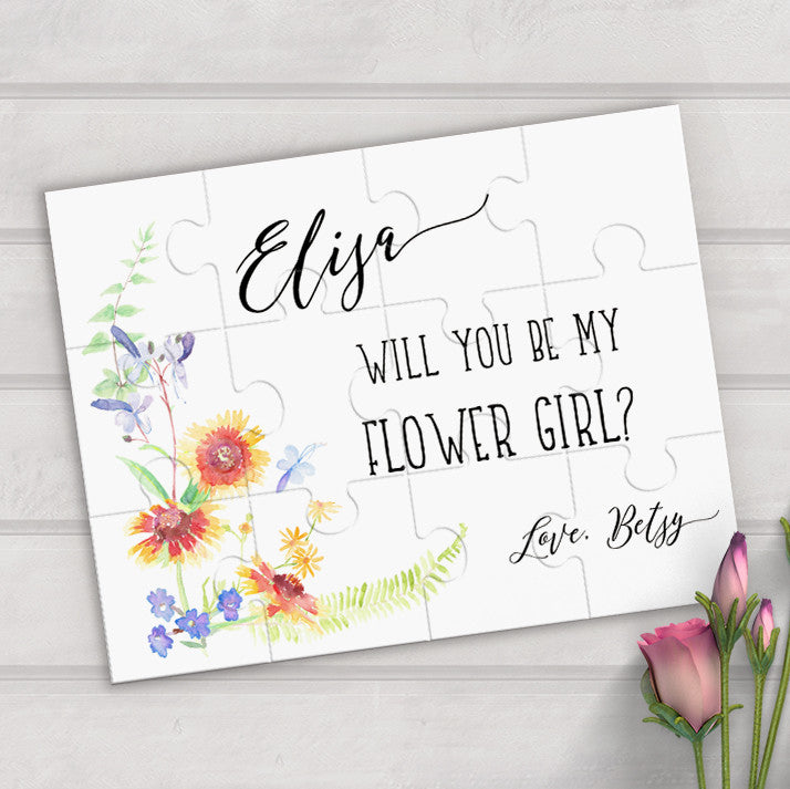 flower girl puzzle