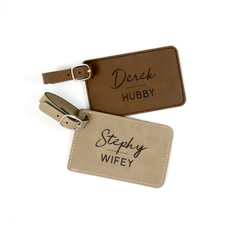 Couples' Luggage Tag