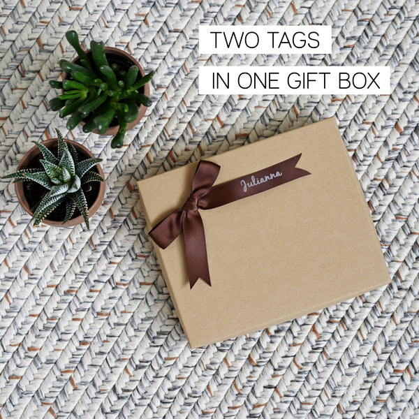 Travel Luggage Tags with gift box
