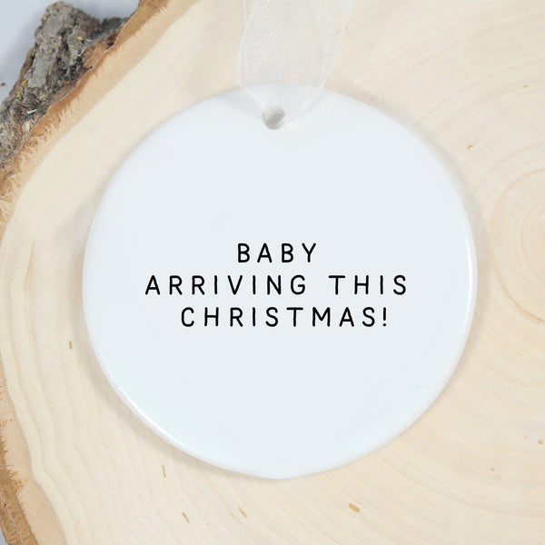 Personalized Baby Ornament