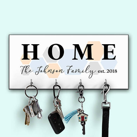 personalized key holder minimalist home