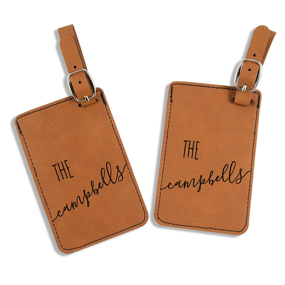 Personalized Family Luggage Tags