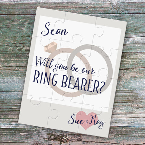 Will you be our ring bearer puzzle